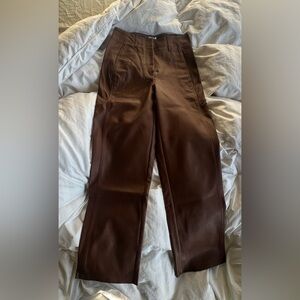 Aritzia Wilfred Free Ascendant Faux Leather Pants